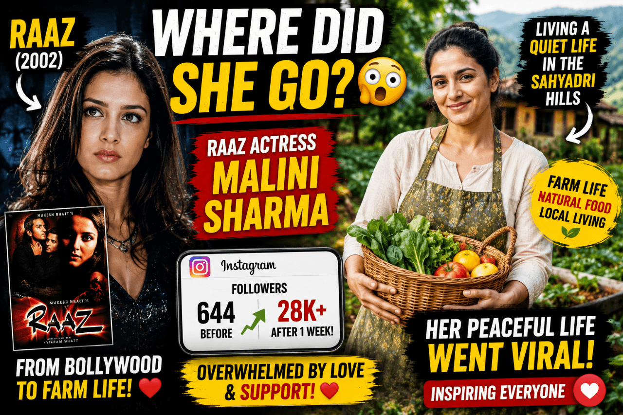 ‘Raaz’ Actor Malini Sharma Goes Viral After Fans Discover Her Quiet Farm Life — Here’s Where She Is Now